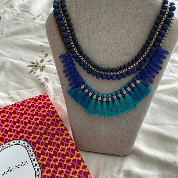 Stella & Dot Tresse Statement Necklace - Picture 1 of 3